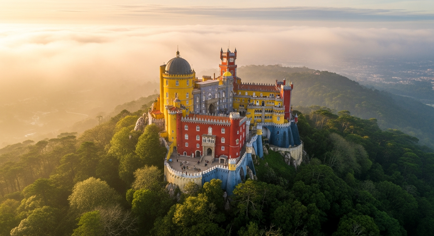 Sintra Day Trip from Lisbon | Pena Palace & Quinta da Regaleira