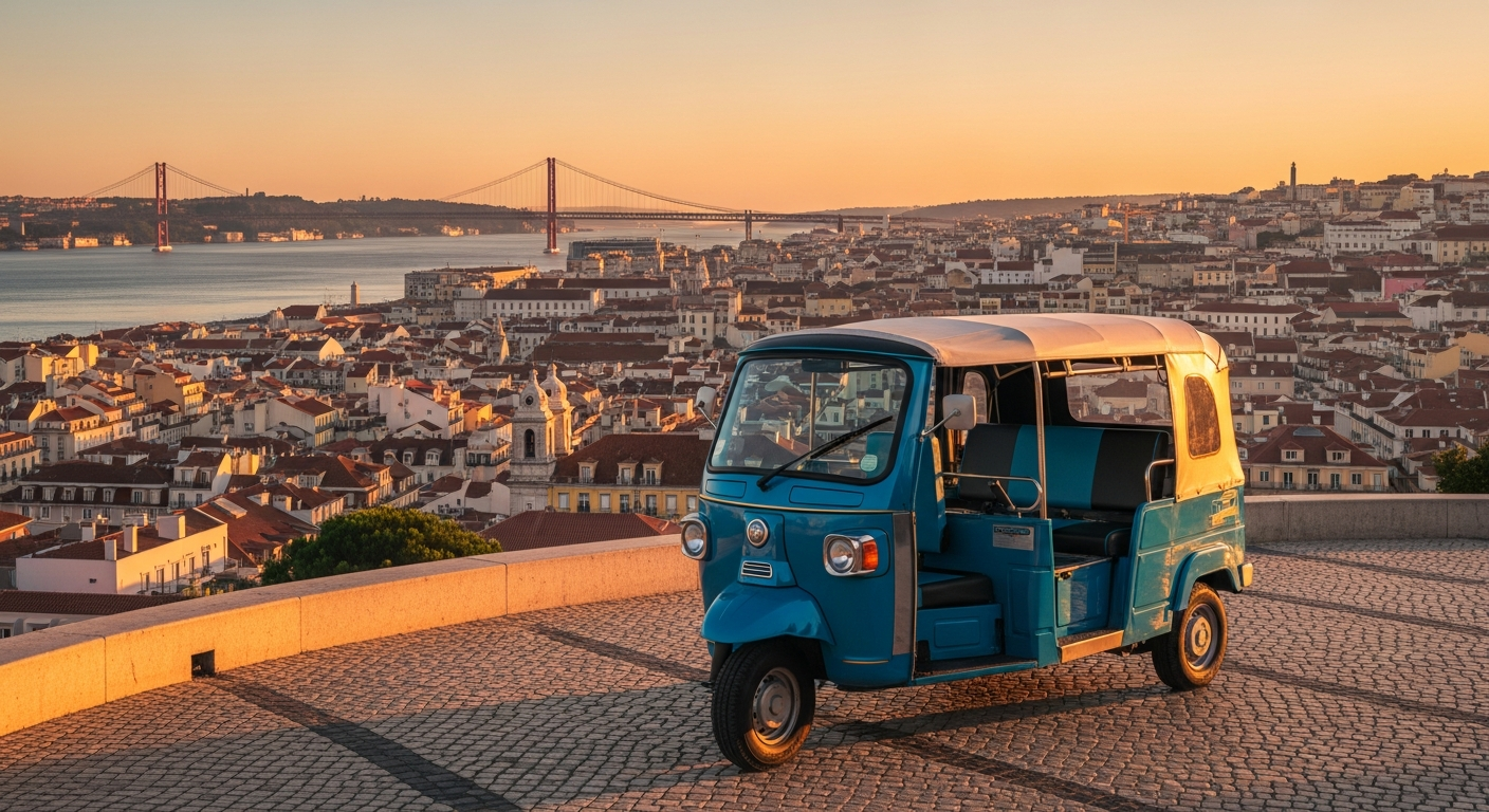 Lisbon Tuk Tuk Tours | Private City Sightseeing